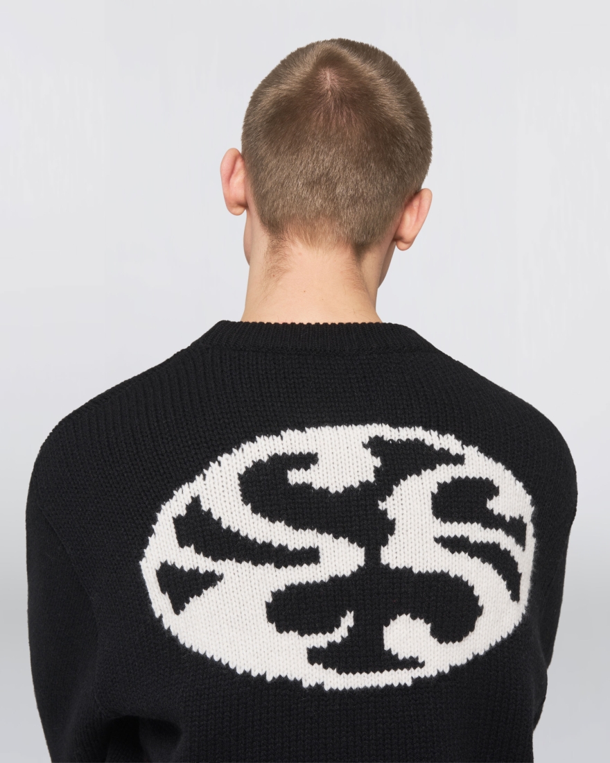EDWIN Ellis II Sweater Black / White