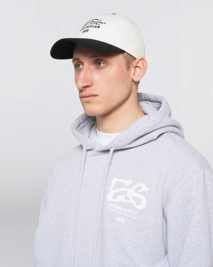 EDWIN Sapurai 6 Panel Cap White / Black