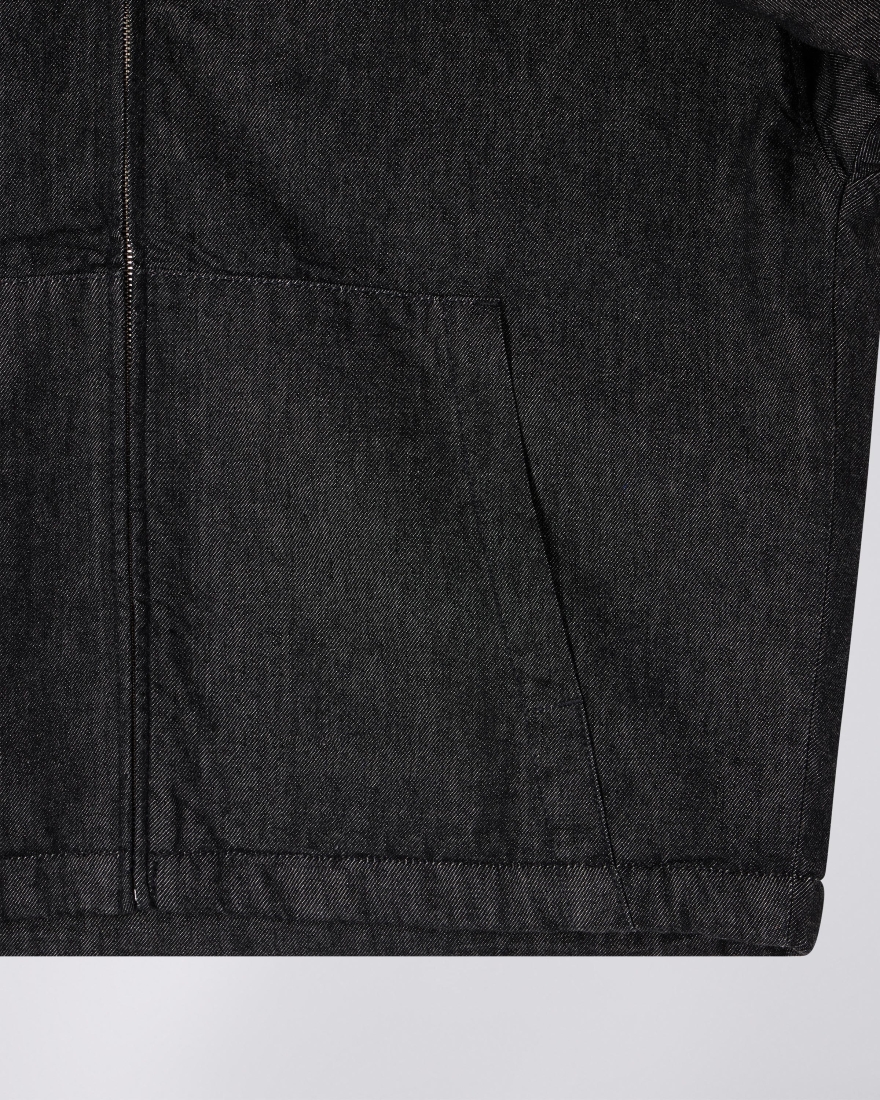 EDWIN Daimon Hooded Jacket Lined Black