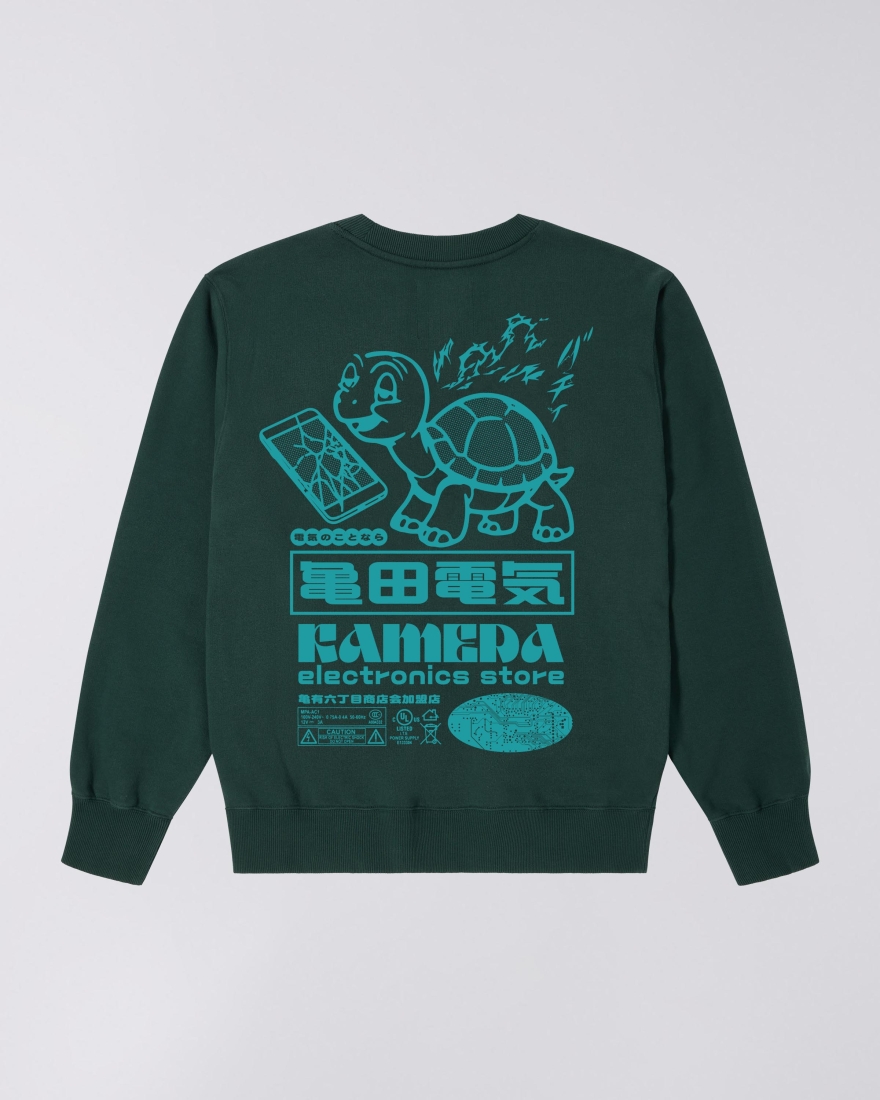 EDWIN Oversize Basic T-Shirt Green Gables