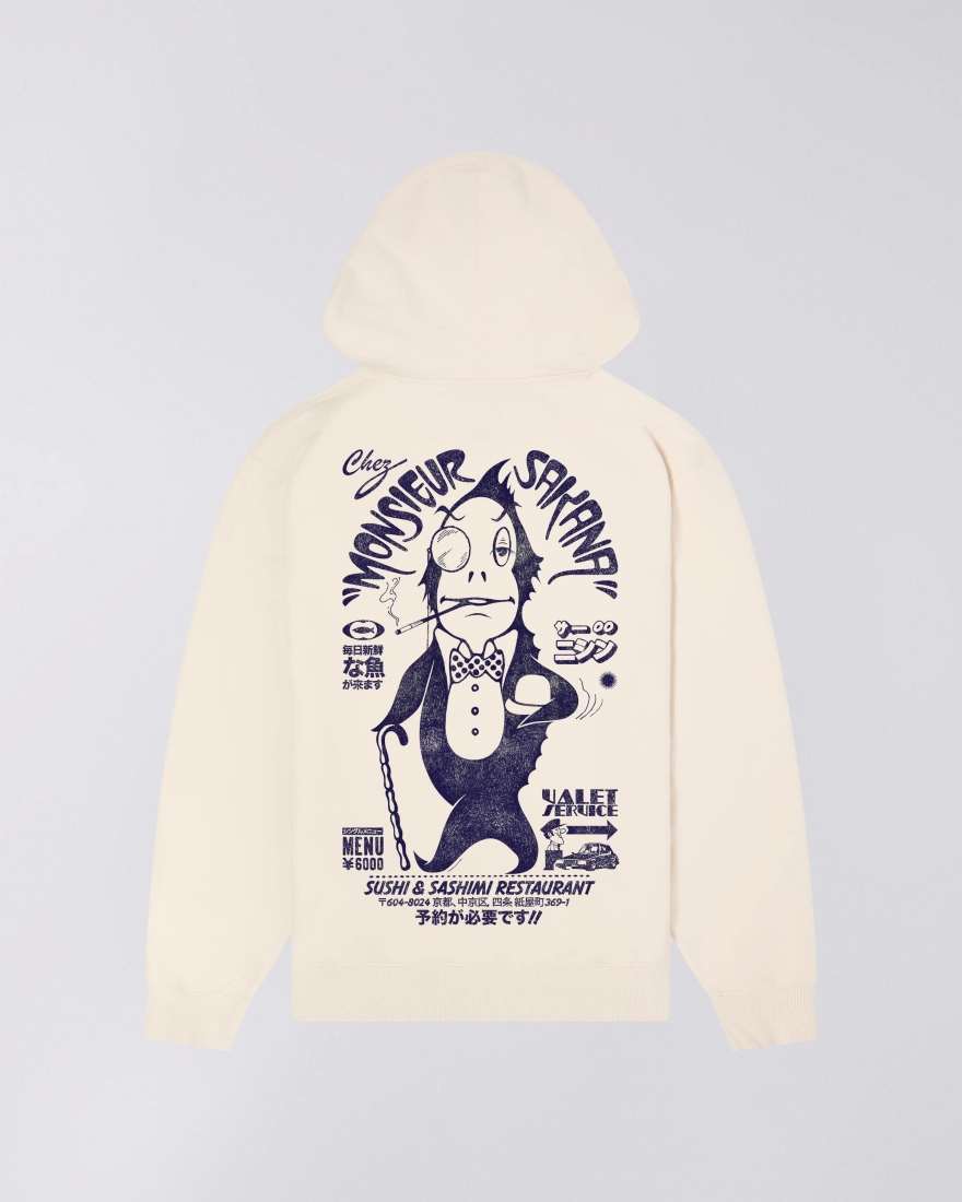 EDWIN Tonkatsu Sweat  Whisper White