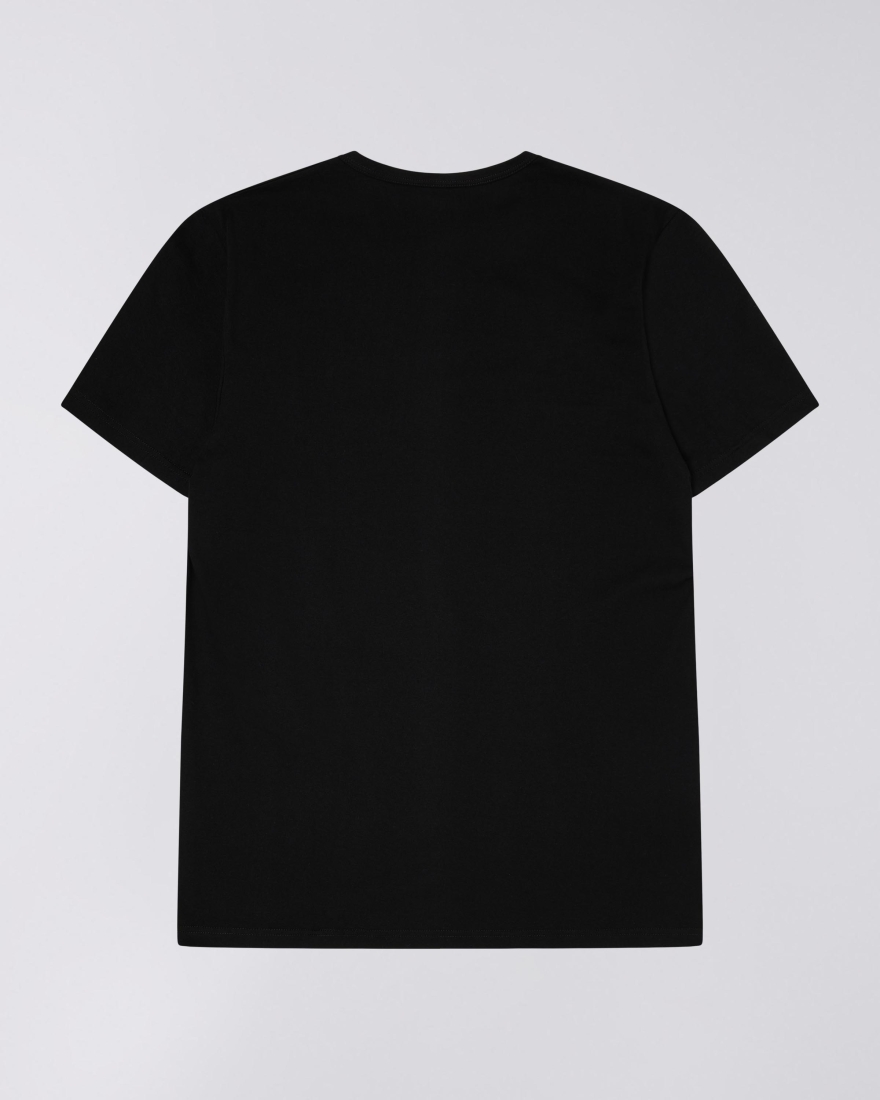 EDWIN Double Pack T-Shirt Black