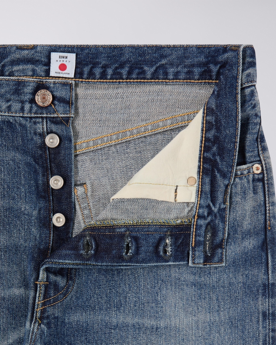 EDWIN Loose Tapered Jeans Blue