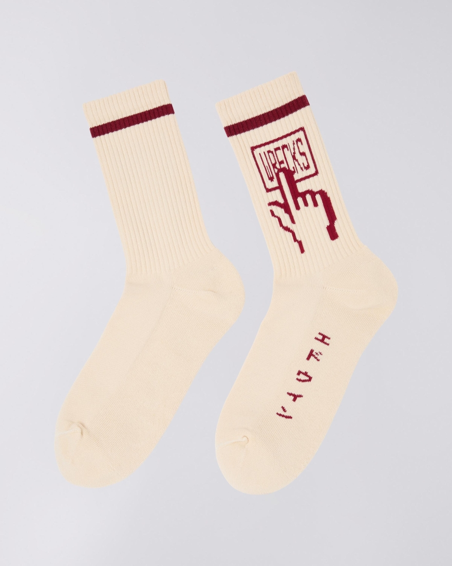 EDWIN Clicker Socks  Natural