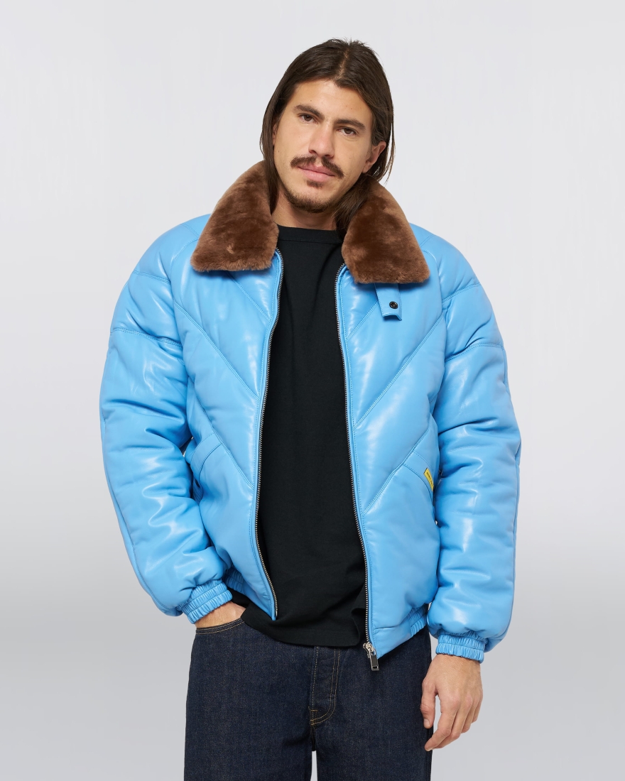 EDWIN EDWIN x Double Goose V-Bomber Jacket Blue