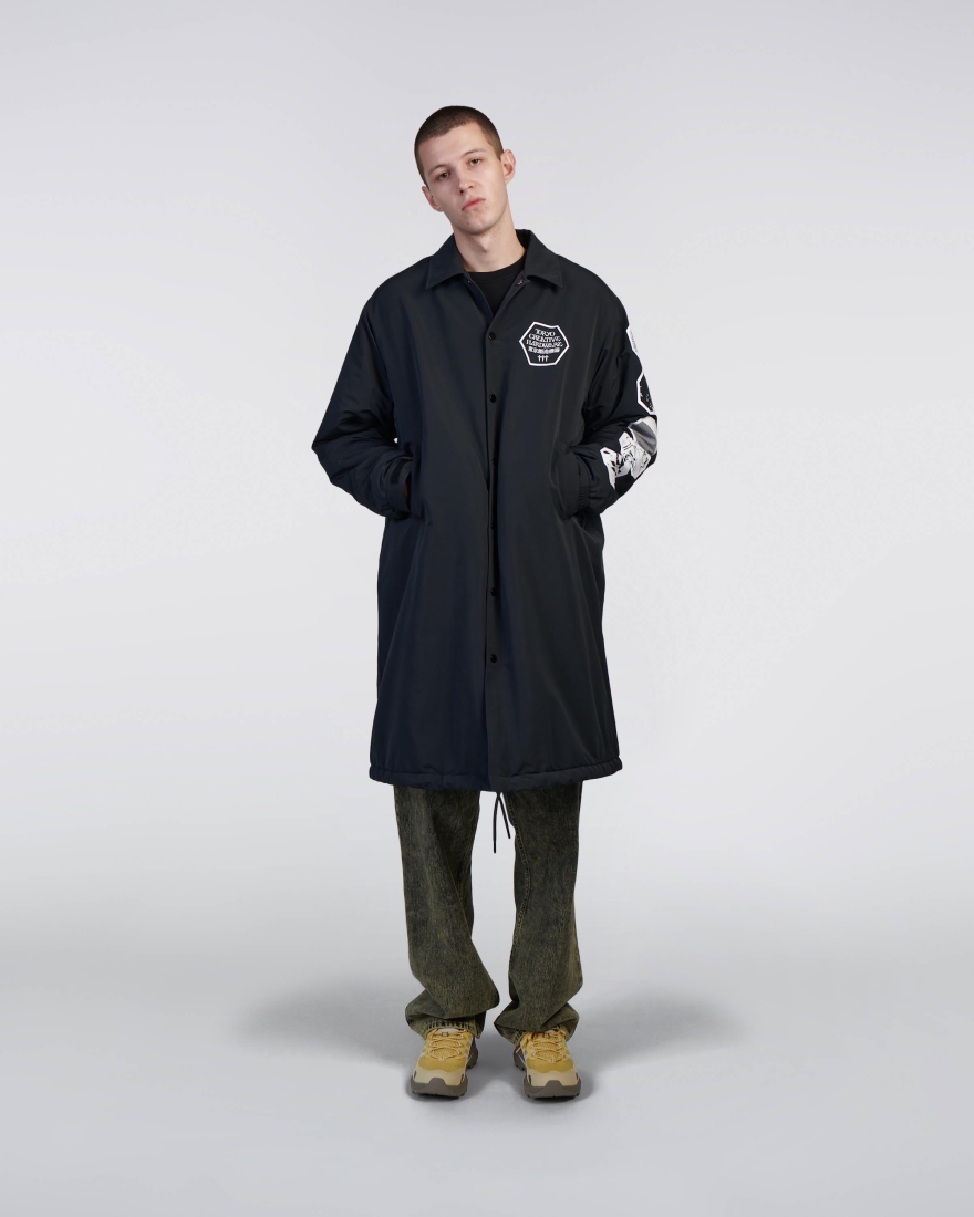 EDWIN Cross Parka Black