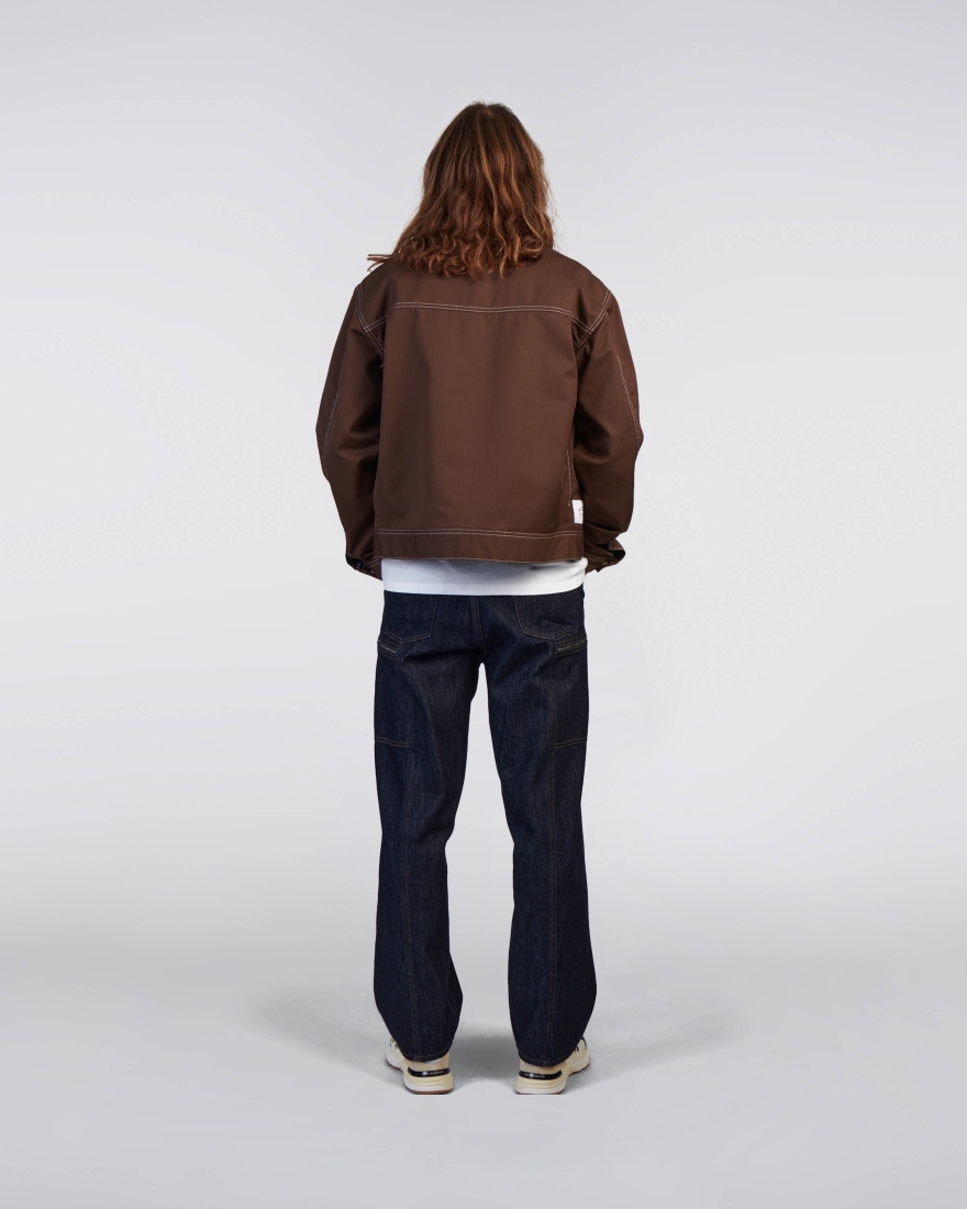 EDWIN Raglan Sleeve Crew Mustard