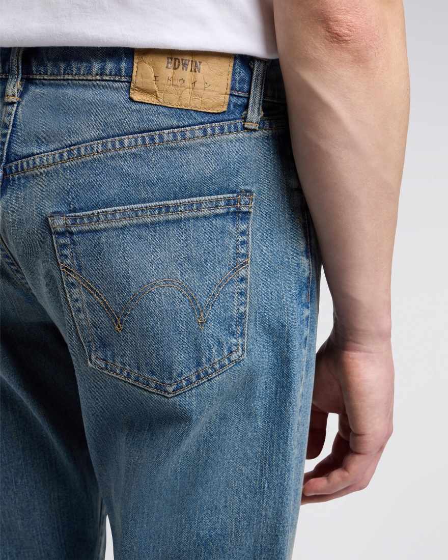 EDWIN Regular Tapered Jeans Blue