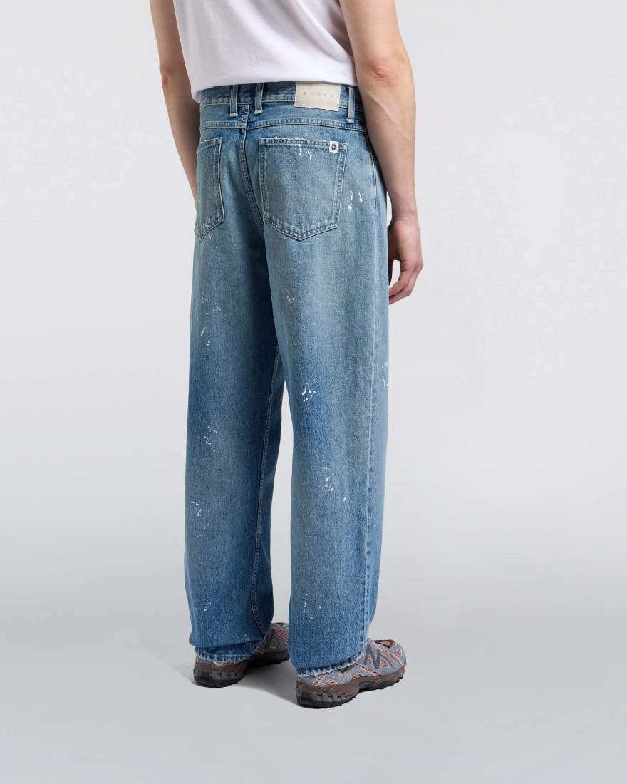 EDWIN Reversible Belt Black / Grey