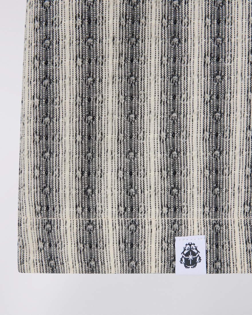 EDWIN Saga Shirt SS Black / White