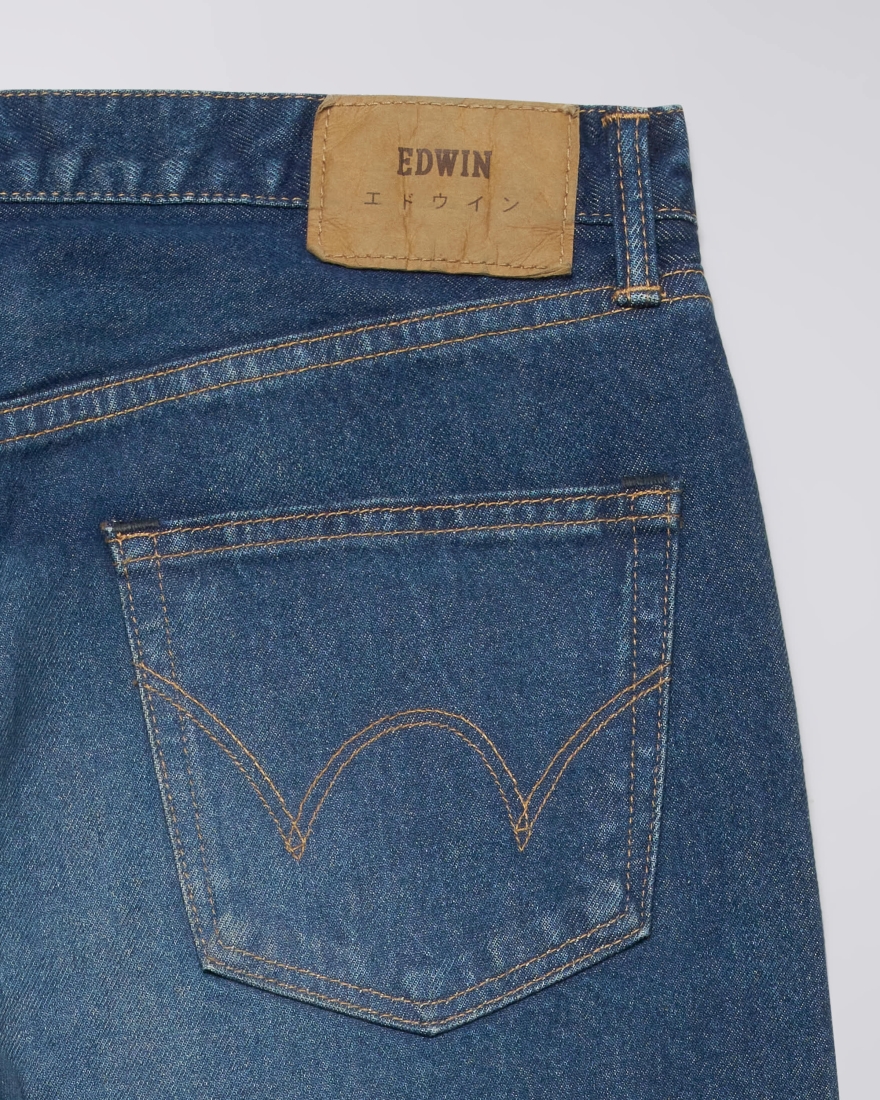EDWIN Classic Leather Belt 30MM Black