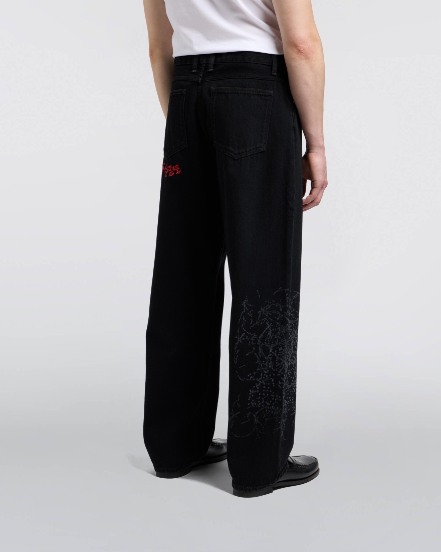 EDWIN Labour II Pant Dark Grey Marl