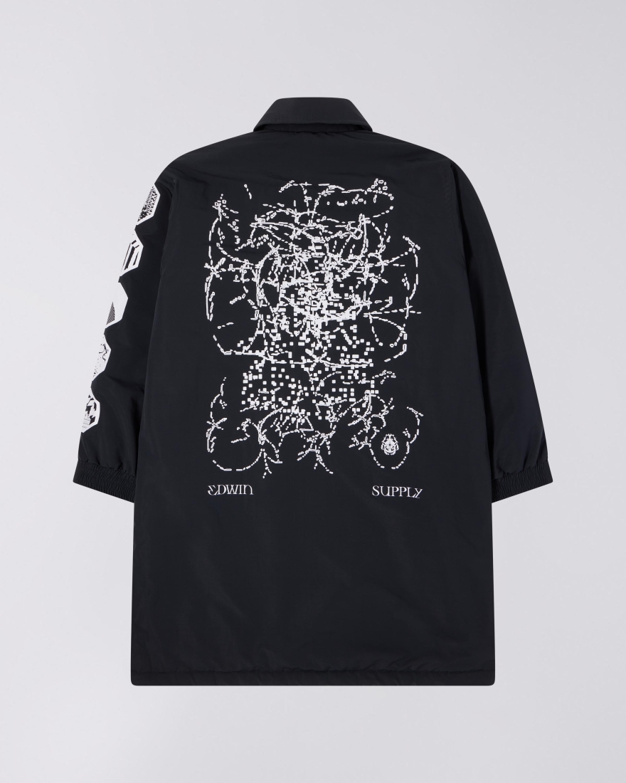 EDWIN Cross Parka Black
