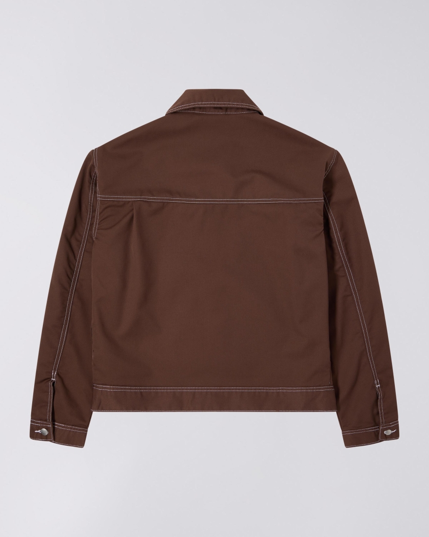EDWIN Raglan Sleeve Crew Mustard