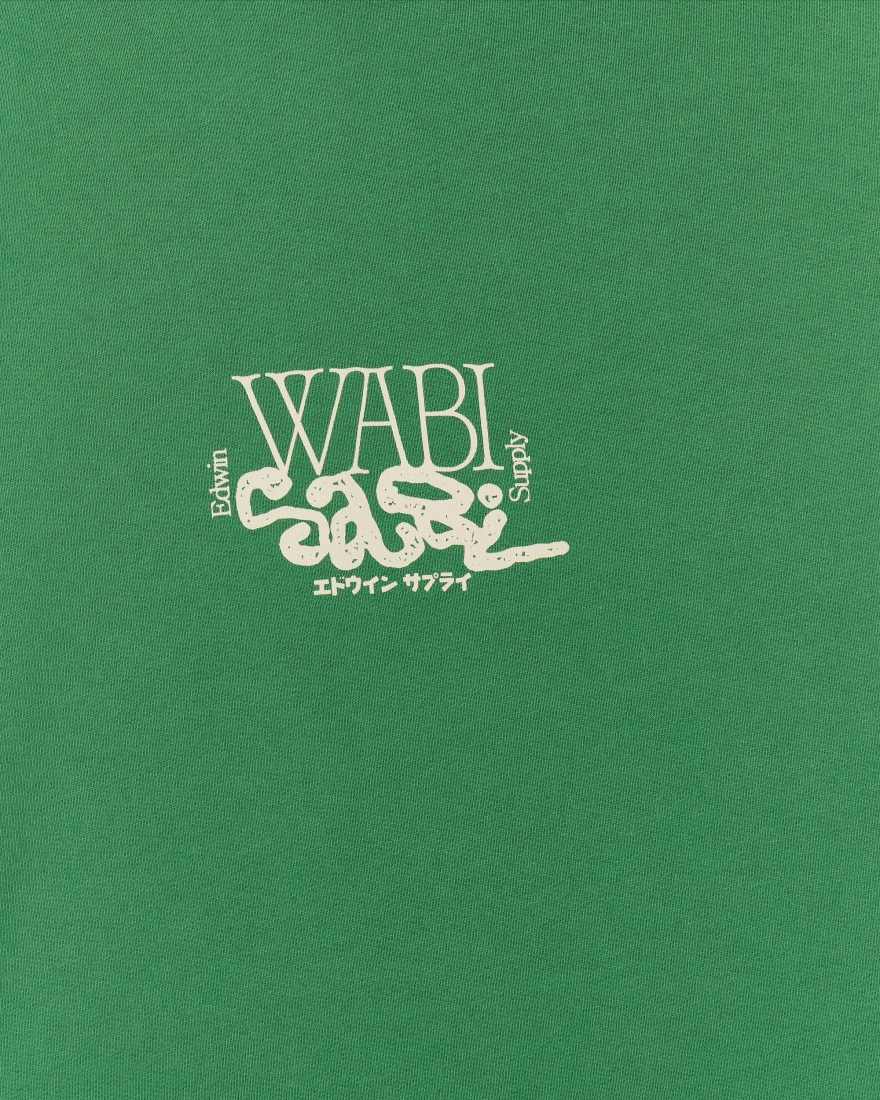 EDWIN Wabi Sabi Hoodie Sweat Mint Green