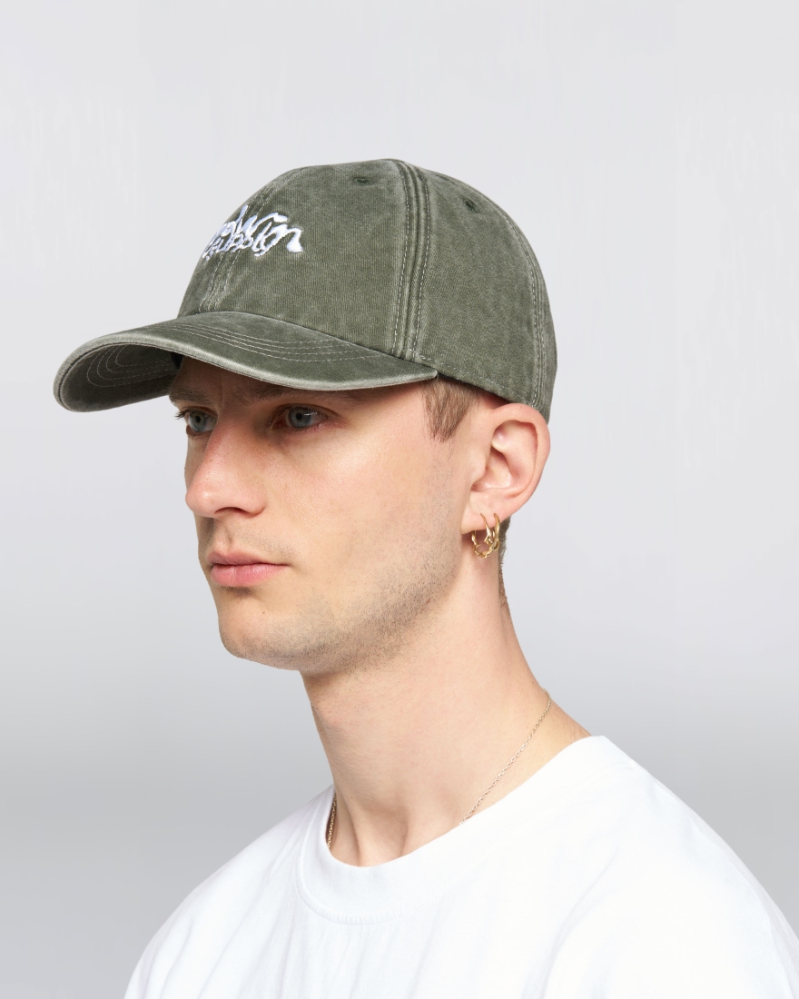 EDWIN Soft Washed 6 Panel Cap Mediterranea