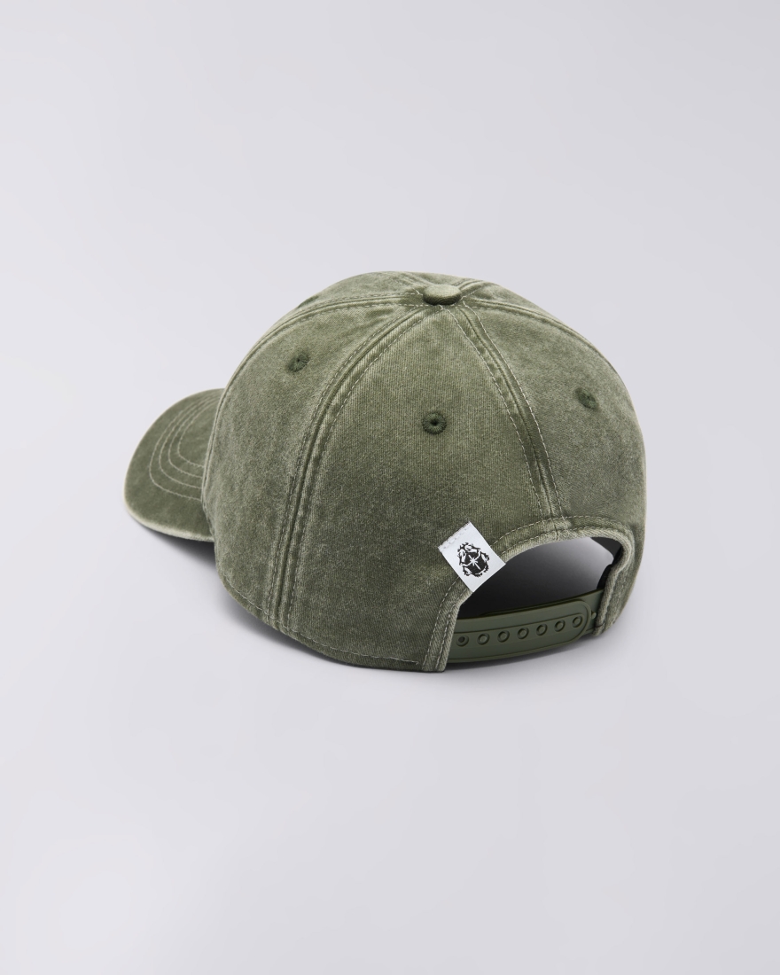 EDWIN Soft Washed 6 Panel Cap Mediterranea