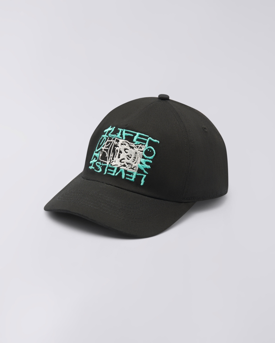 EDWIN Hatty Man 5 Panel Cap Black