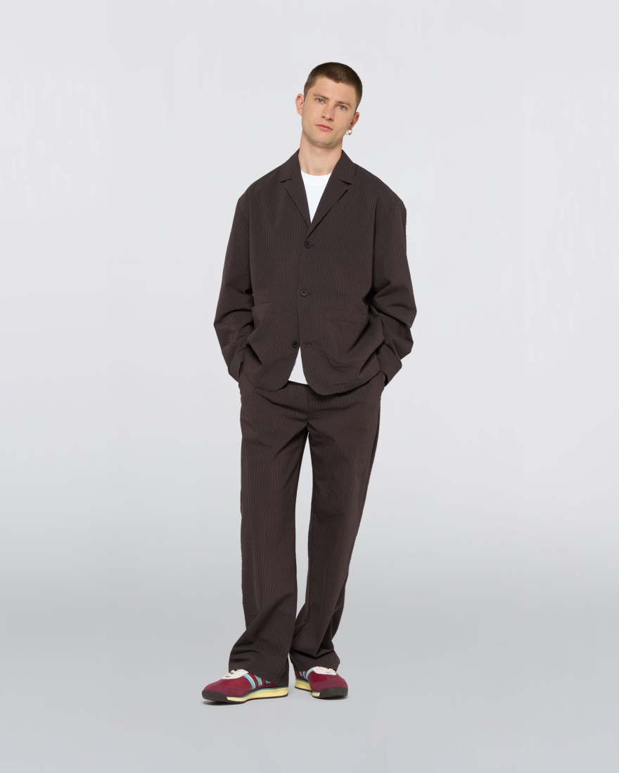 EDWIN Edison Blazer Coffee Bean / Black
