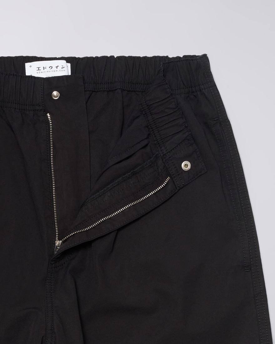 EDWIN Millbury Shirt SS Black / White