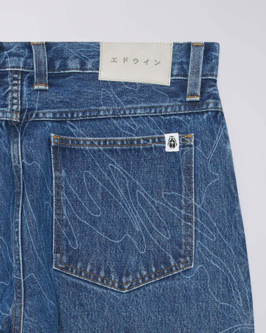 EDWIN Shizuku Freeland Jacket Blue