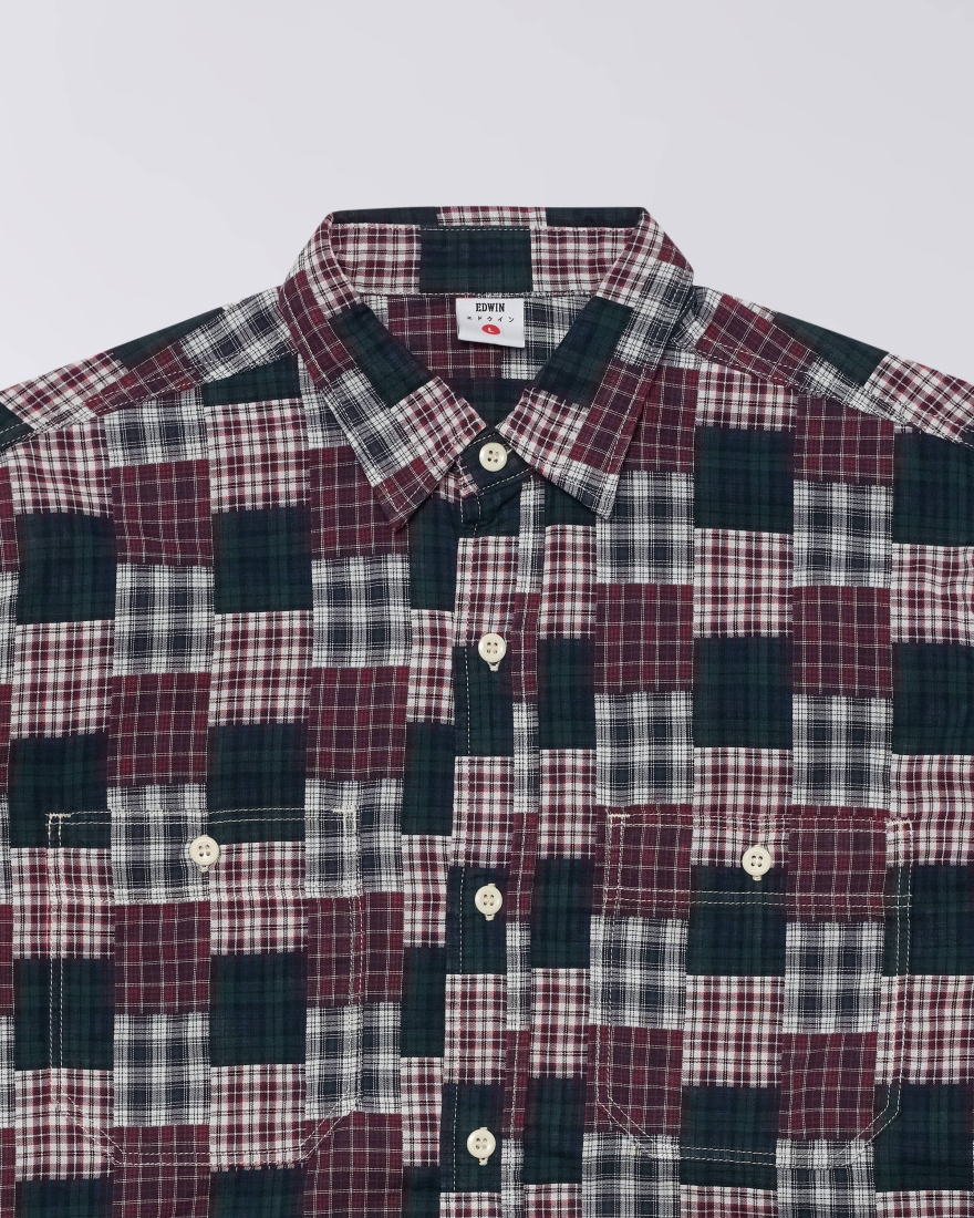 EDWIN Arlo Shirt LS Blue