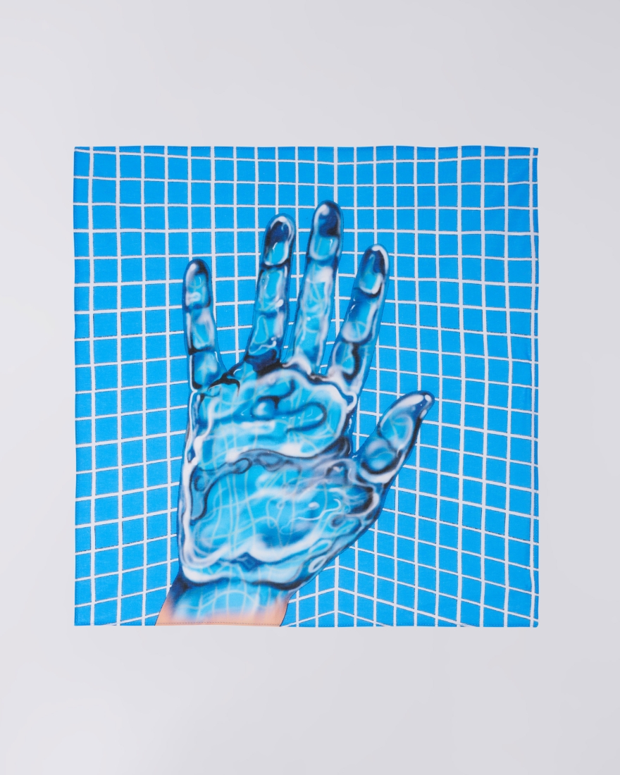 EDWIN Miki Kim Bandana Blue
