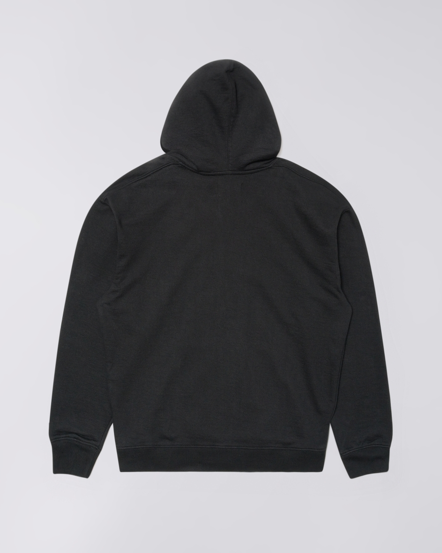 EDWIN Gem Zipped Hoodie Sweat Black