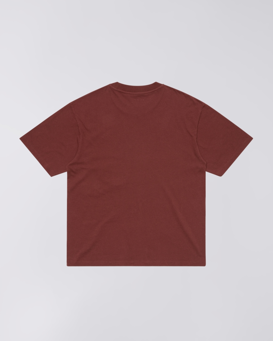EDWIN Hibiki T-Shirt Rum Raisin