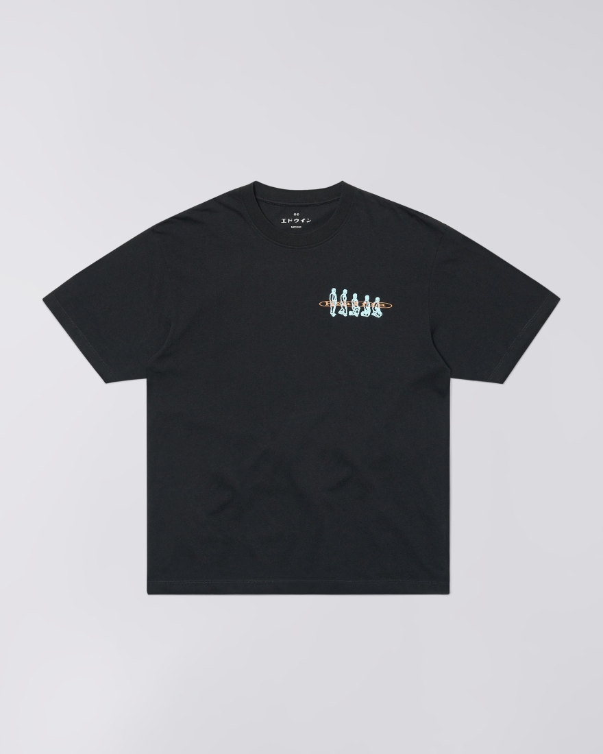 EDWIN Regular Tapered Jeans Black