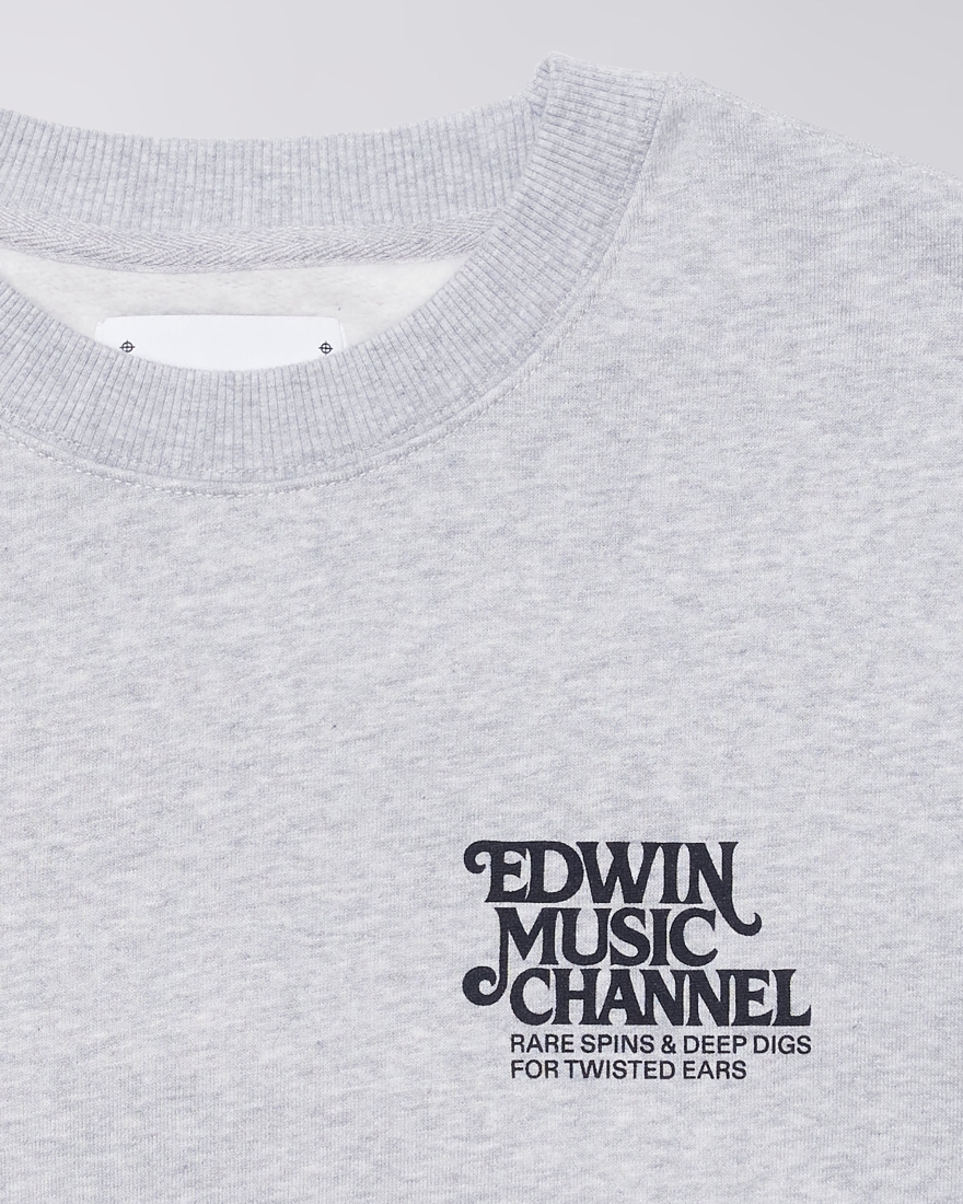 EDWIN Rare Spins Sweat Grey Marl