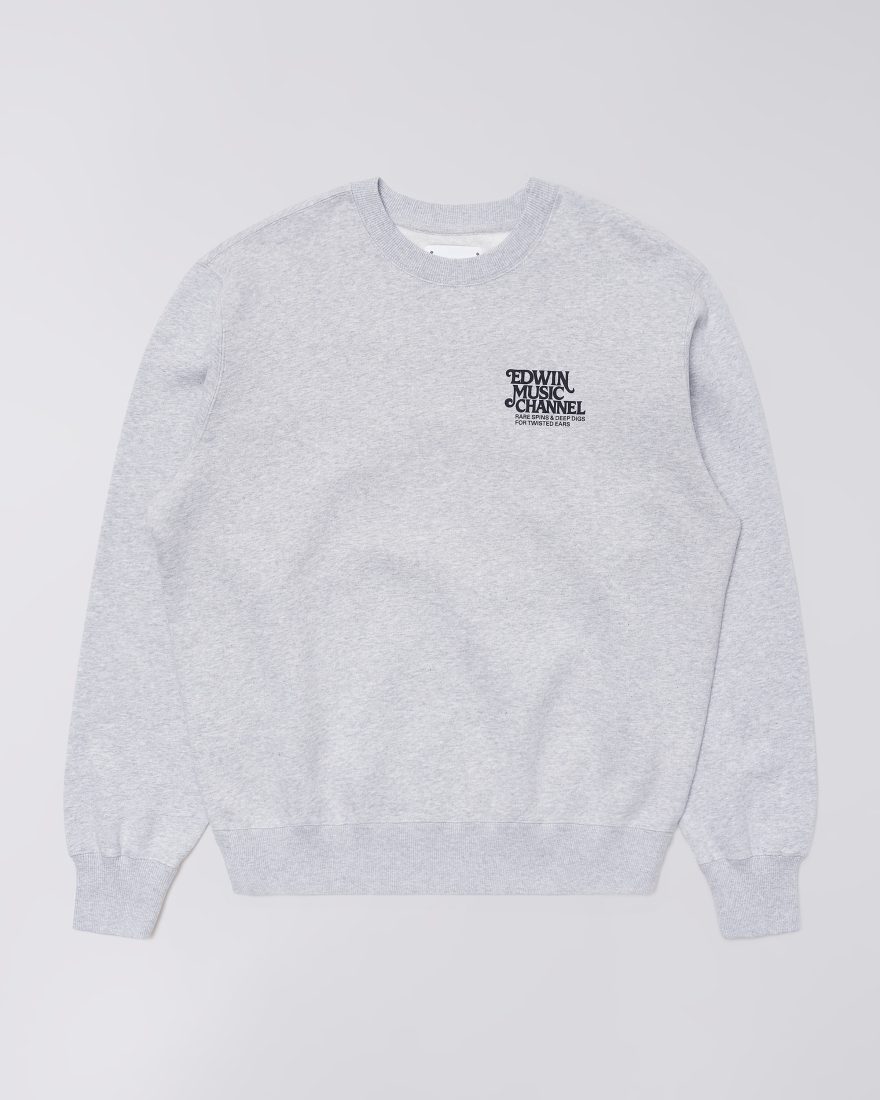 EDWIN Rare Spins Sweat Grey Marl