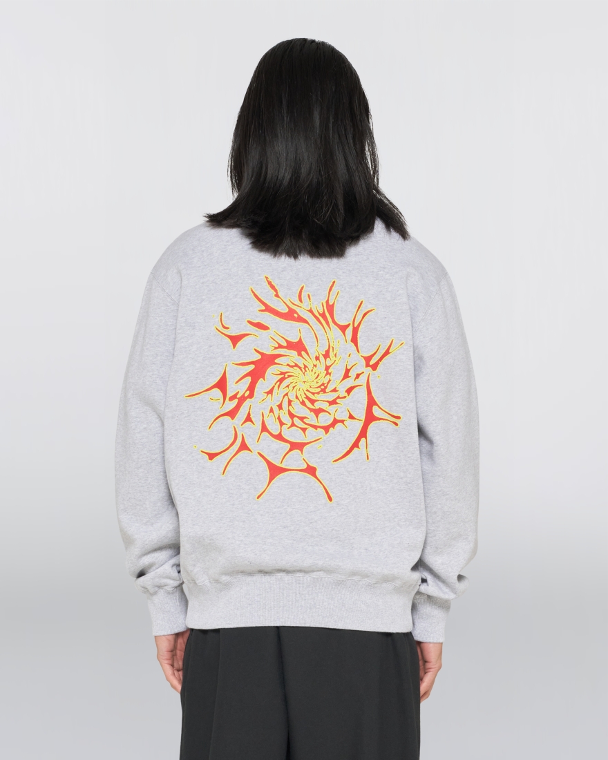 EDWIN Hara Sweat Grey Marl