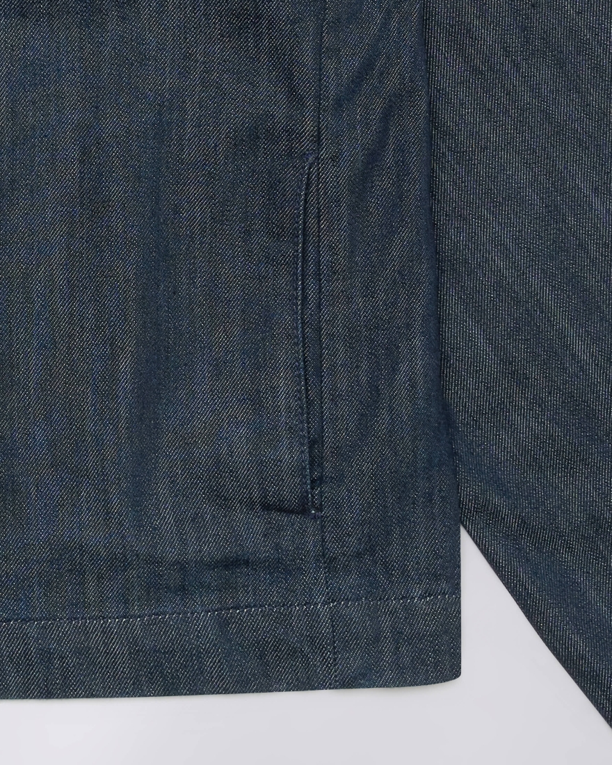 EDWIN W' Yumi Overshirt Blue