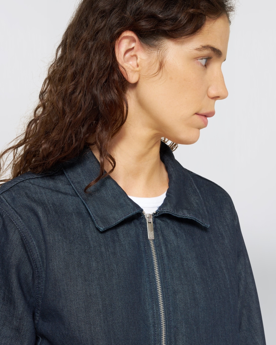 EDWIN W' Yumi Overshirt Blue