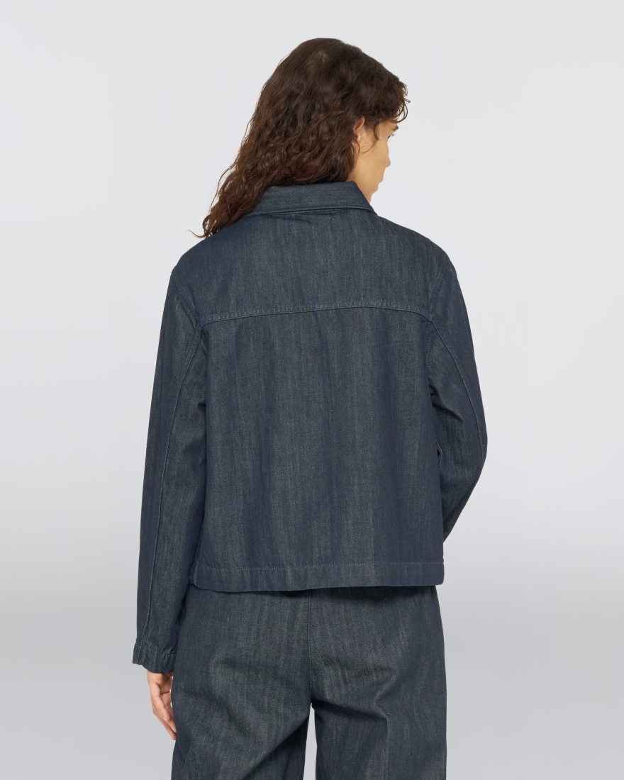EDWIN W' Yumi Overshirt Blue