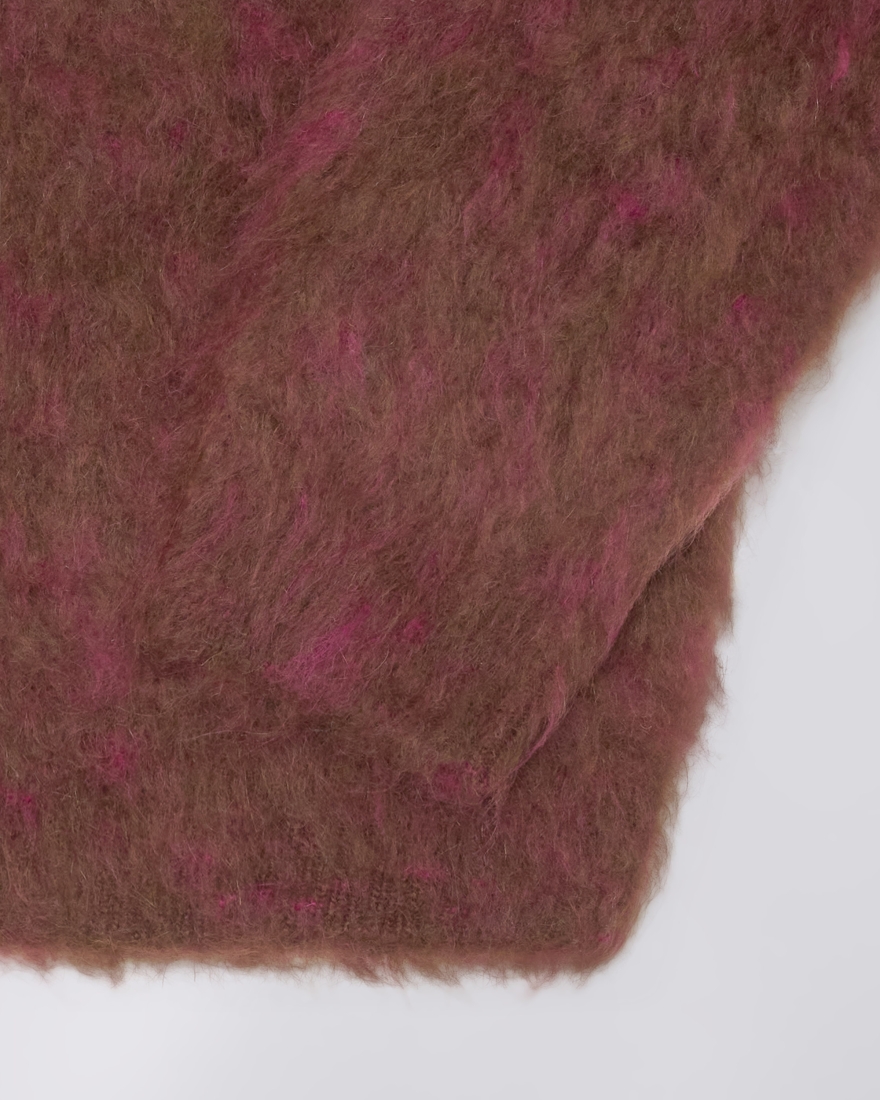 EDWIN Baz Sweater Brown / Pink
