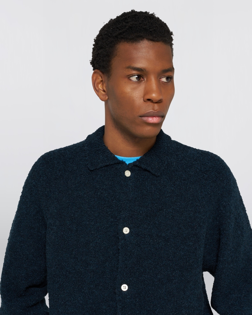 EDWIN Arlo Shirt LS Rain Drum