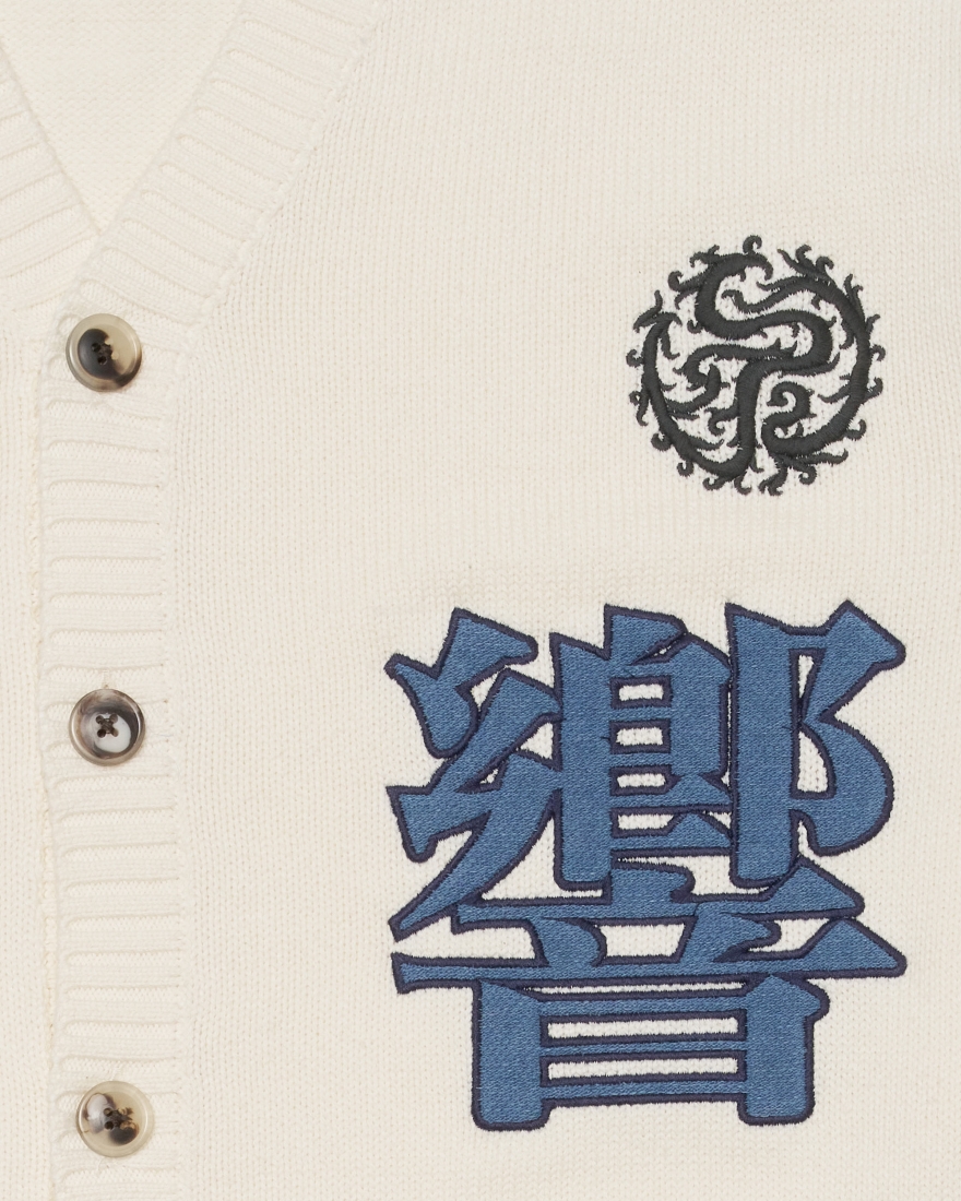 EDWIN Hibiki Cardigan Off White