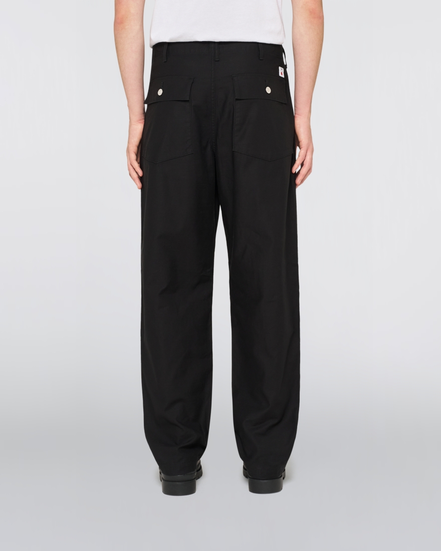 EDWIN Baker Pant Black