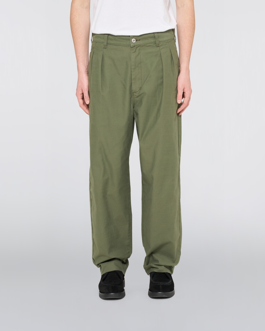EDWIN 2 Tuck Pant Olive