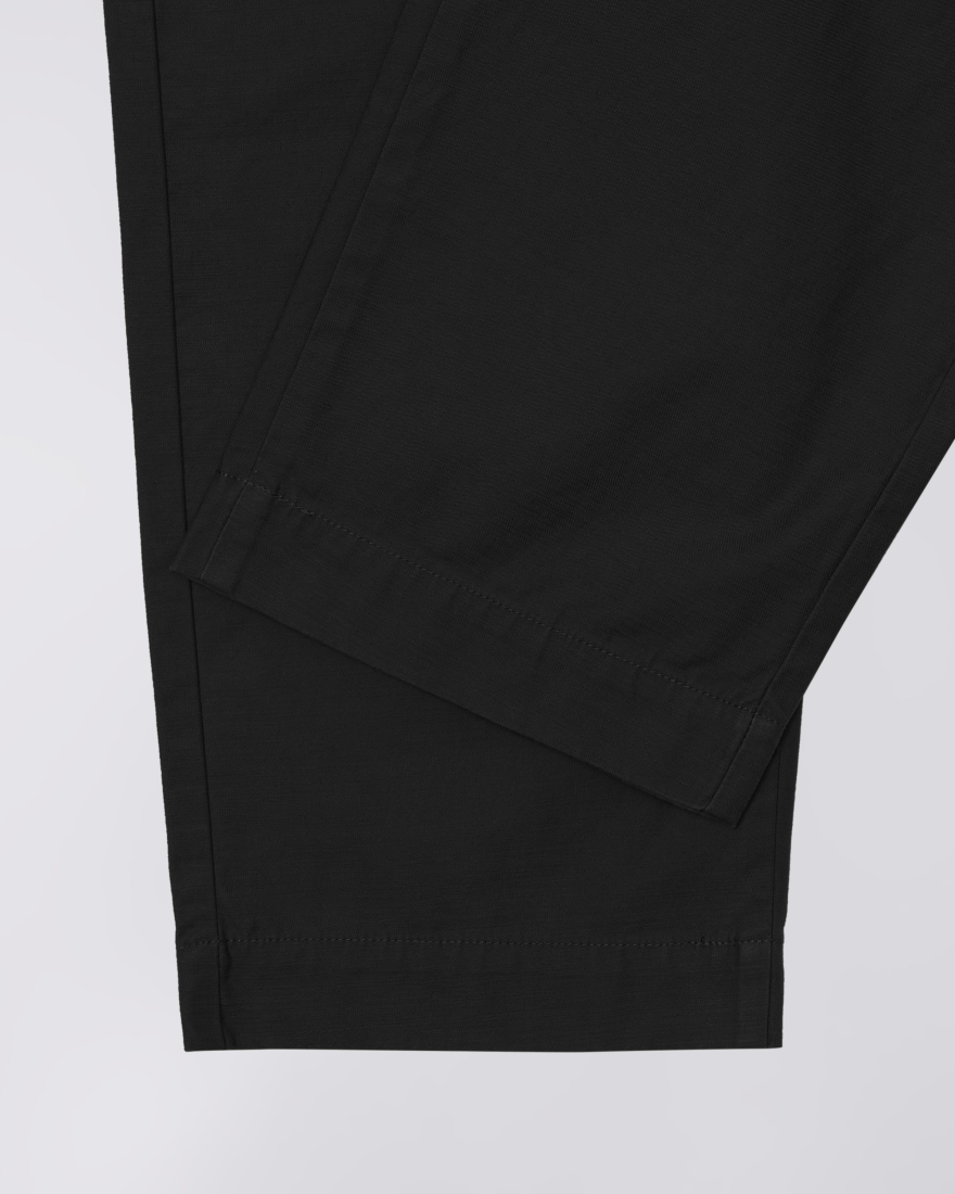 EDWIN 2 Tuck Pant Black