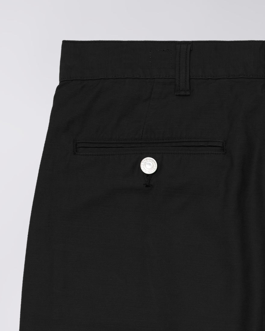 EDWIN 2 Tuck Pant Black