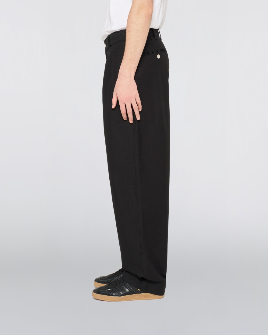 EDWIN 2 Tuck Pant Black