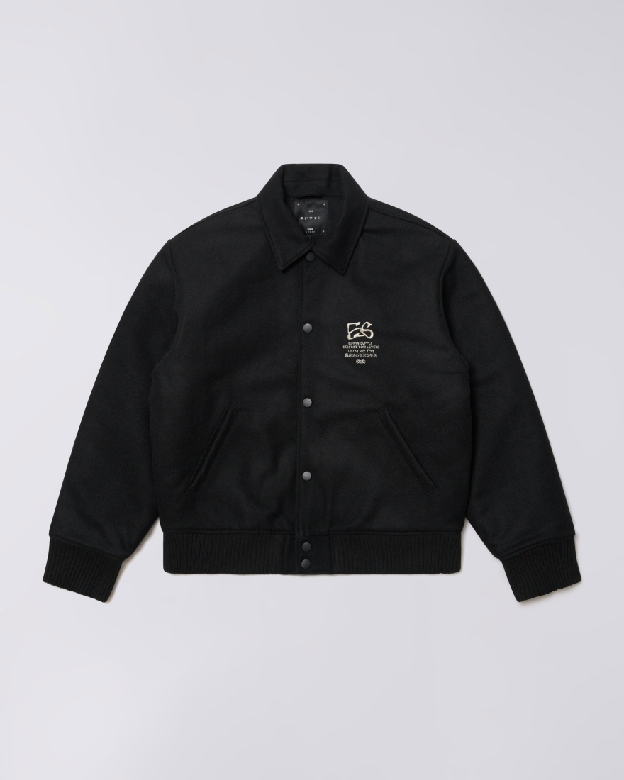 EDWIN Edison Blazer Dark Grey