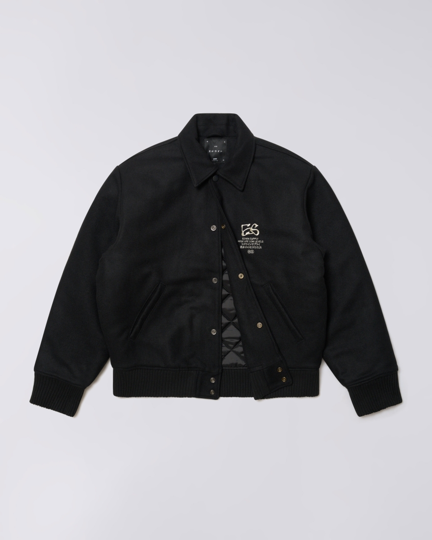 EDWIN Edison Blazer Dark Grey