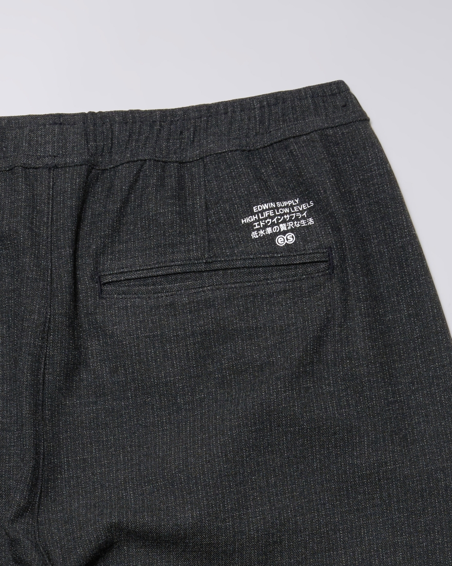 EDWIN Edison Pant Dark Grey