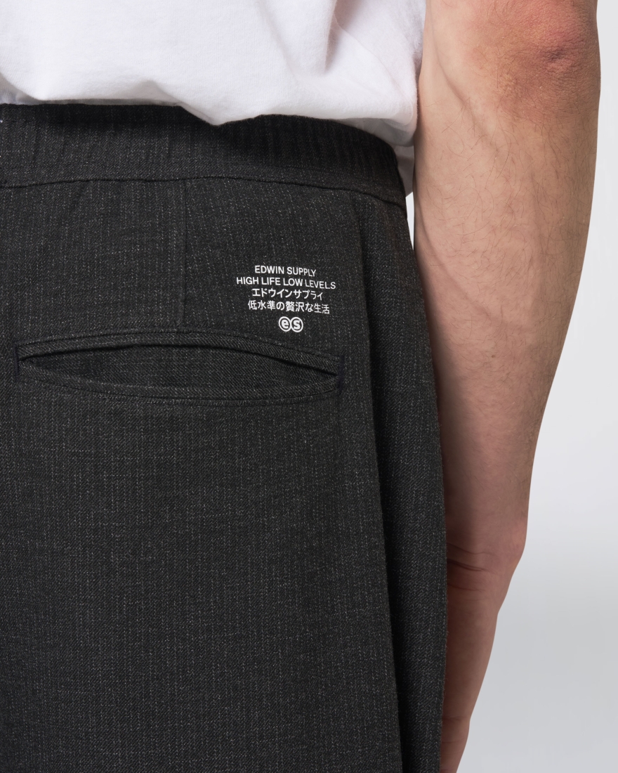 EDWIN Edison Pant Dark Grey