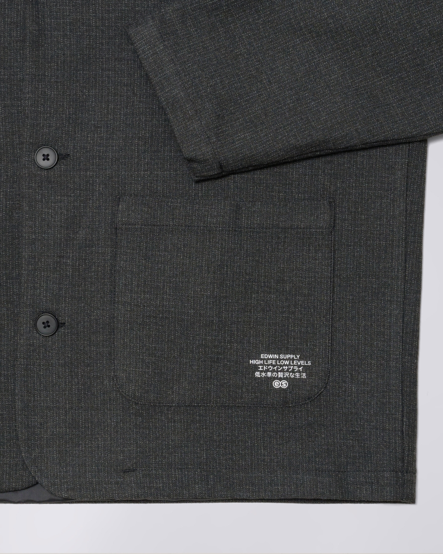 EDWIN Edison Pant Dark Grey