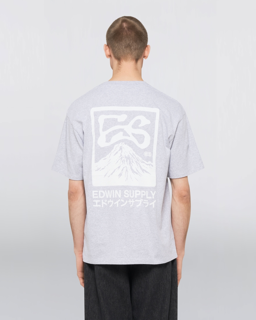 EDWIN Yama T-Shirt Grey Marl